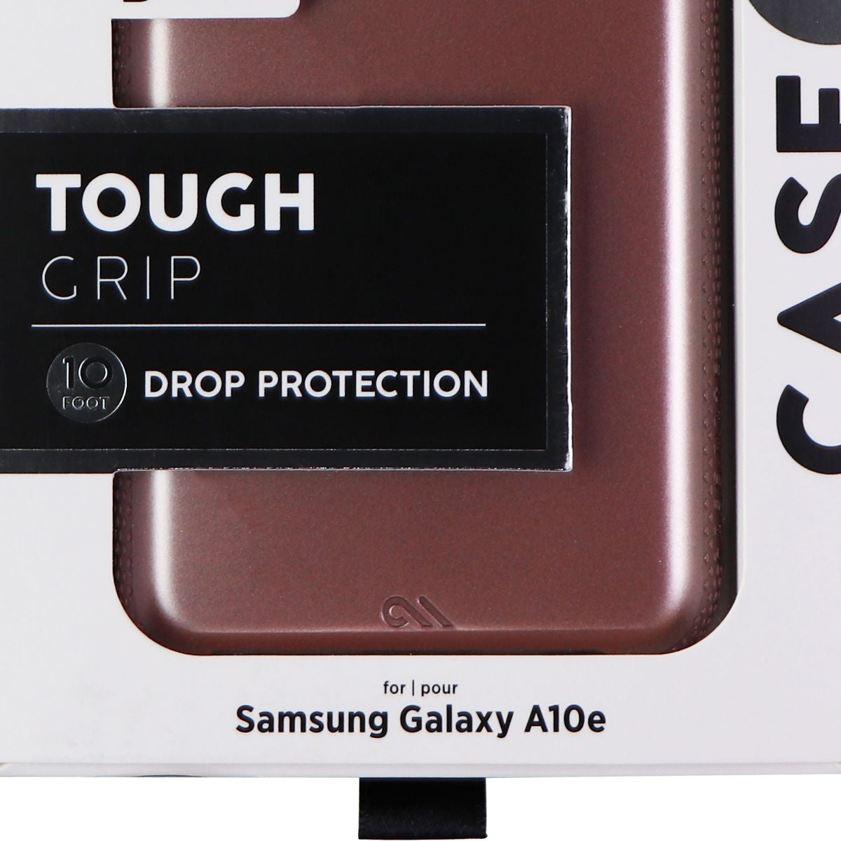 Case-Mate Tough Grip Dual Layer Case for Samsung Galaxy A10e - Rose Gold