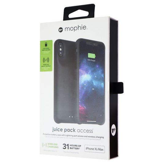 Mophie Juice Pack Access Battery Case (2200 mAh) for Apple iPhone Xs Max - Black Cell Phone - Cases, Covers & Skins Mophie    - Simple Cell Bulk Wholesale Pricing - USA Seller