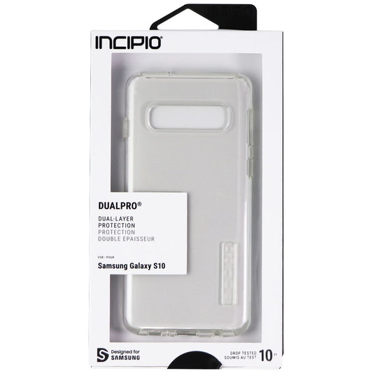 Incipio DualPro Dual-Layer Case for Samsung Galaxy S10 - Clear/Clear Cell Phone - Cases, Covers & Skins Incipio    - Simple Cell Bulk Wholesale Pricing - USA Seller