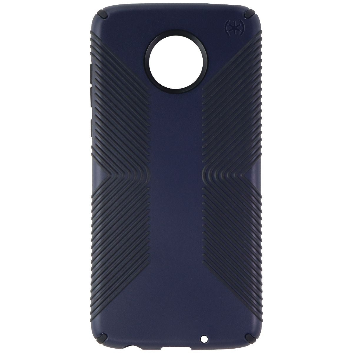Speck Presidio Grip Case for Motorola Moto Z4 - Eclipse Blue/Carbon Black Cell Phone - Cases, Covers & Skins Speck - Simple Cell Bulk Wholesale Pricing - USA Seller