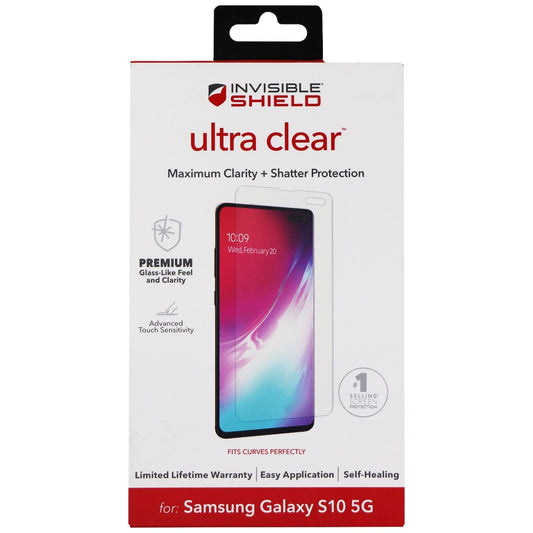 ZAGG Ultra Clear Screen Protector for Samsung Galaxy S10 5G - Clear Cell Phone - Screen Protectors Zagg    - Simple Cell Bulk Wholesale Pricing - USA Seller