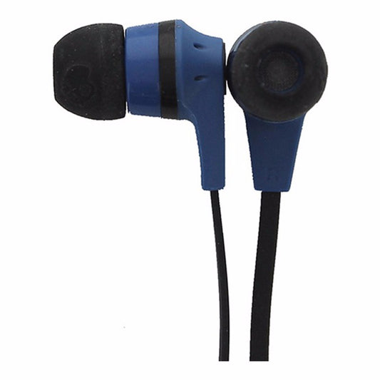 Skullcandy INK'D 2 Earbuds w/ Mic and Remote Blue and Black Portable Audio - Headphones Skullcandy - Simple Cell Bulk Wholesale Pricing - USA Seller