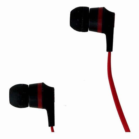 Skullcandy INK&#39;D Series Supreme Sound with Mic & Remote - Red and Black Portable Audio - Headphones Skullcandy    - Simple Cell Bulk Wholesale Pricing - USA Seller