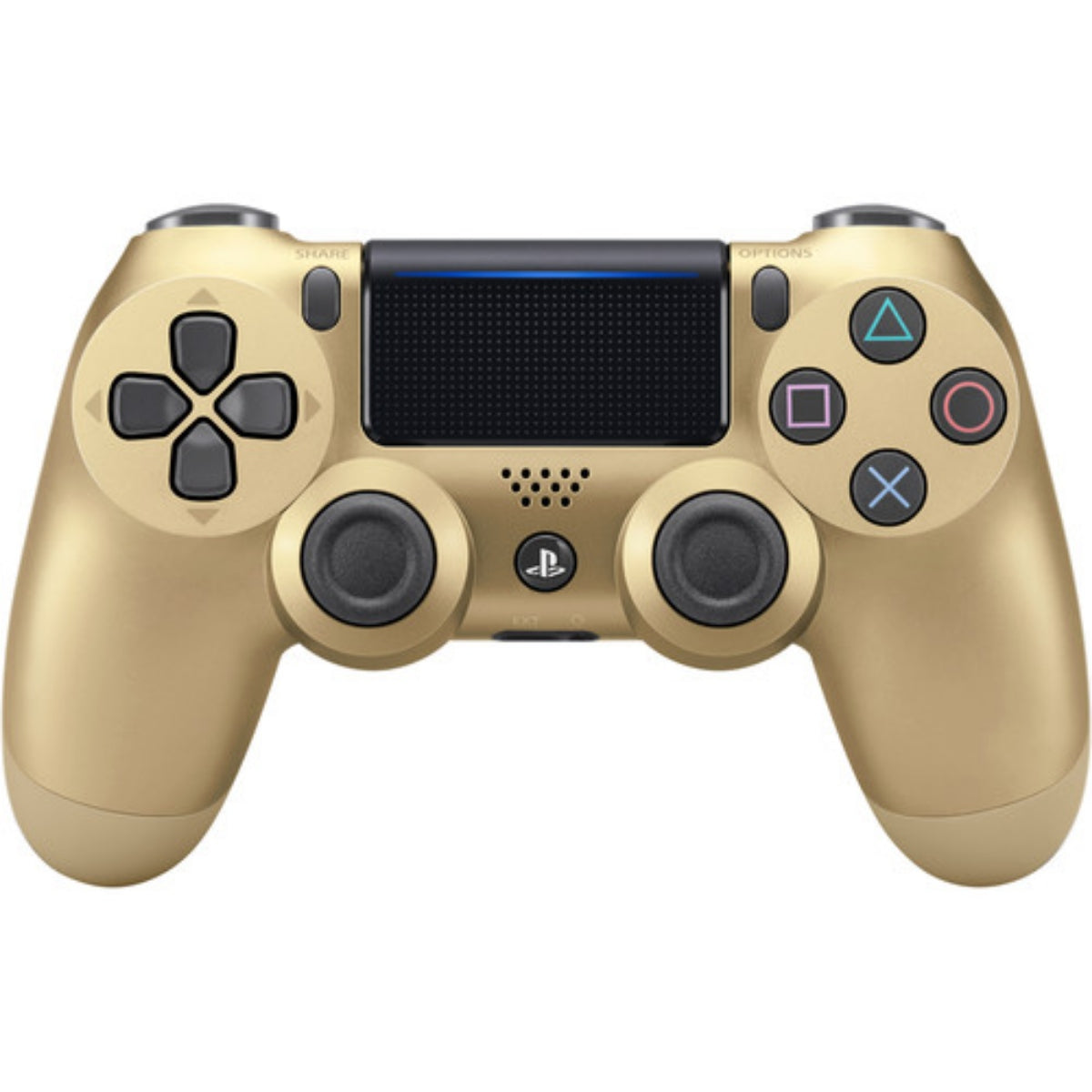 Sony DualShock 4 Wireless Controller for PlayStation 4 (CUH-ZCT2U) - Gold Gaming/Console - Controllers & Attachments Sony - Simple Cell Bulk Wholesale Pricing - USA Seller