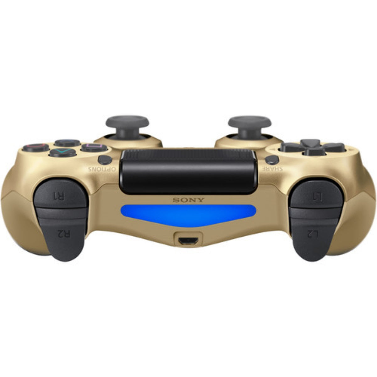 Sony DualShock 4 Wireless Controller for PlayStation 4 (CUH-ZCT2U) - Gold Gaming/Console - Controllers & Attachments Sony - Simple Cell Bulk Wholesale Pricing - USA Seller