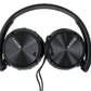 Sony Noise Canceling Headphones - Black (MDRZX110NC) Portable Audio - Headphones Sony - Simple Cell Bulk Wholesale Pricing - USA Seller