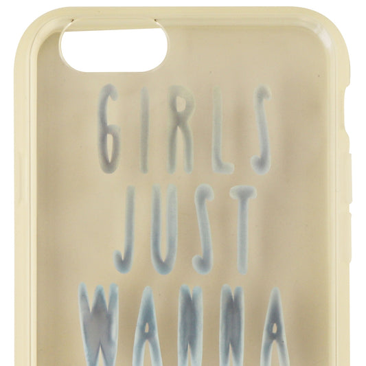 Sonix Clear Coat Series Case for iPhone 6s 6 - Clear/Girls Just Wanna Have Fund$ Cell Phone - Cases, Covers & Skins Sonix    - Simple Cell Bulk Wholesale Pricing - USA Seller