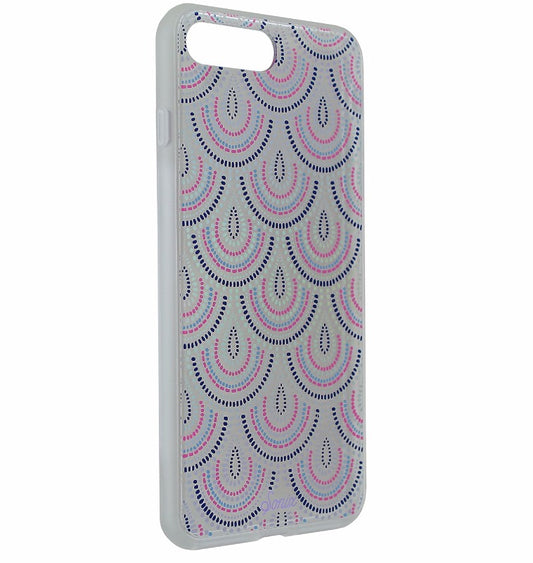 Sonix Clear Coat Hybrid Case Cover iPhone 8 Plus / 7 Plus - Tinsley Pink / Blue Cell Phone - Cases, Covers & Skins Sonix - Simple Cell Bulk Wholesale Pricing - USA Seller