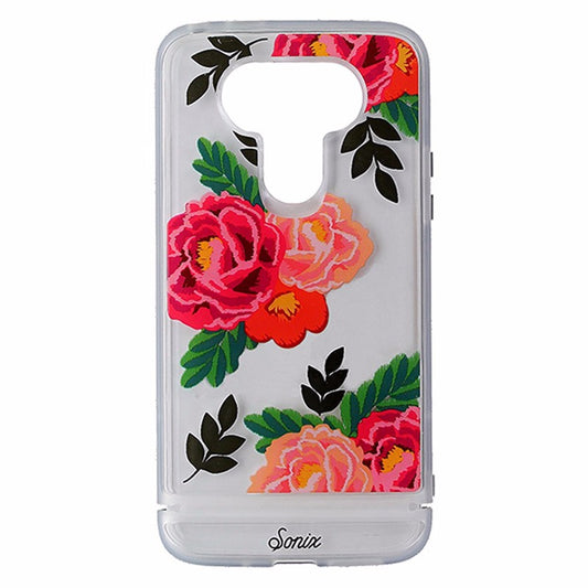 Sonix Clear Coat Hybrid Case for LG G5 - Clear/ Red Flowers / Lolita Cell Phone - Cases, Covers & Skins Sonix - Simple Cell Bulk Wholesale Pricing - USA Seller