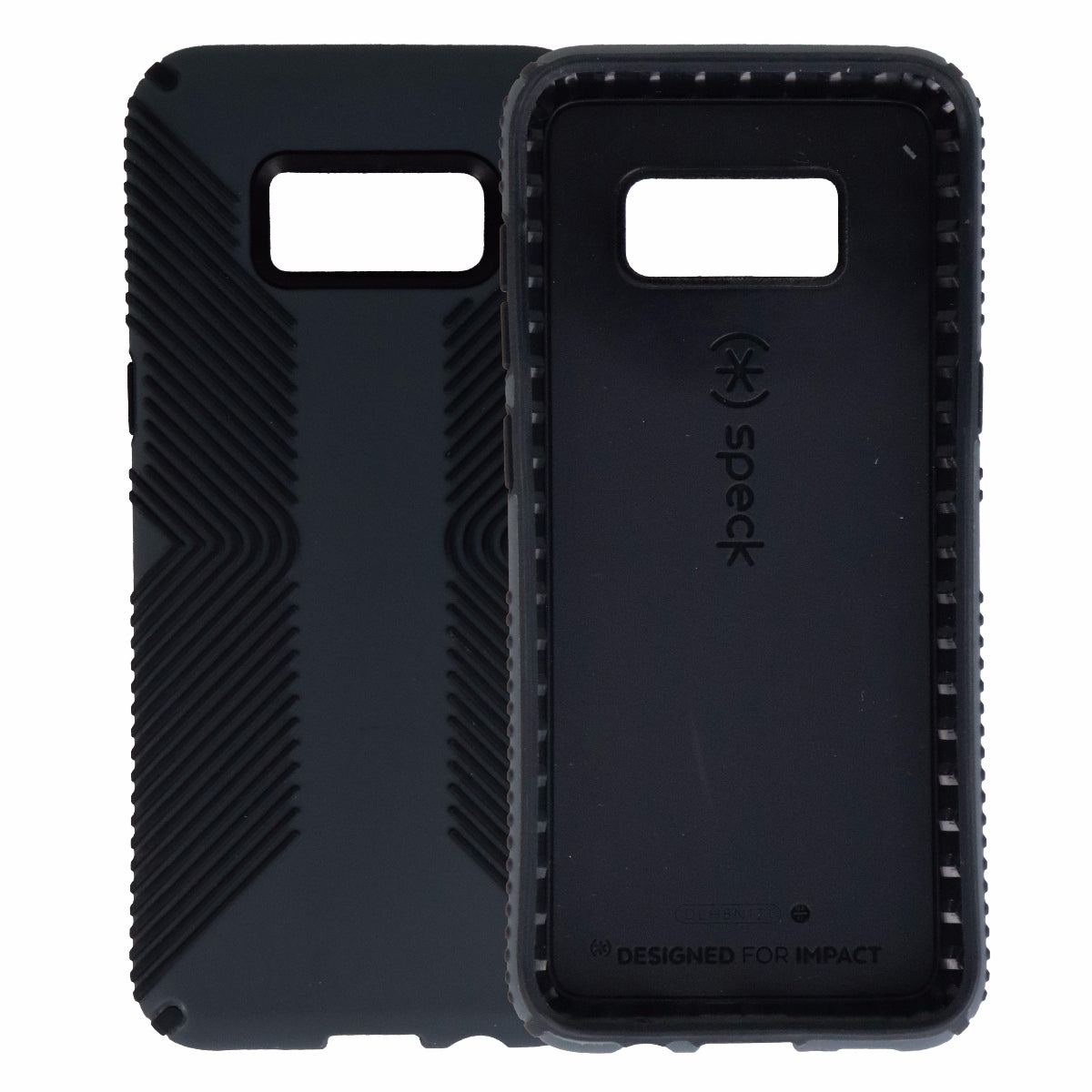 Speck Products Presidio Grip Case for Galaxy S8 - Graphite Gray/Charcoal Gray Cell Phone - Cases, Covers & Skins Speck - Simple Cell Bulk Wholesale Pricing - USA Seller