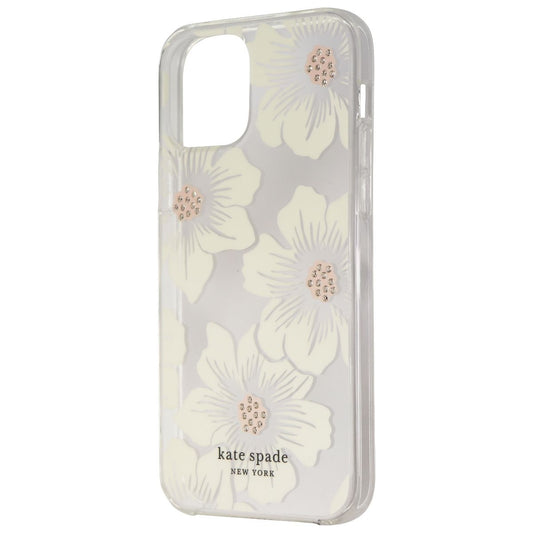 Kate Spade Protective Slim Case for iPhone 12 Pro & iPhone 12 - Hollyhock Floral Cell Phone - Cases, Covers & Skins Kate Spade    - Simple Cell Bulk Wholesale Pricing - USA Seller