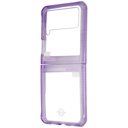 ITSKINS Hybrid Clear Phone Case for Galaxy Z Flip3 5G - Lavender & Transparent Cell Phone - Cases, Covers & Skins ITSKINS - Simple Cell Bulk Wholesale Pricing - USA Seller