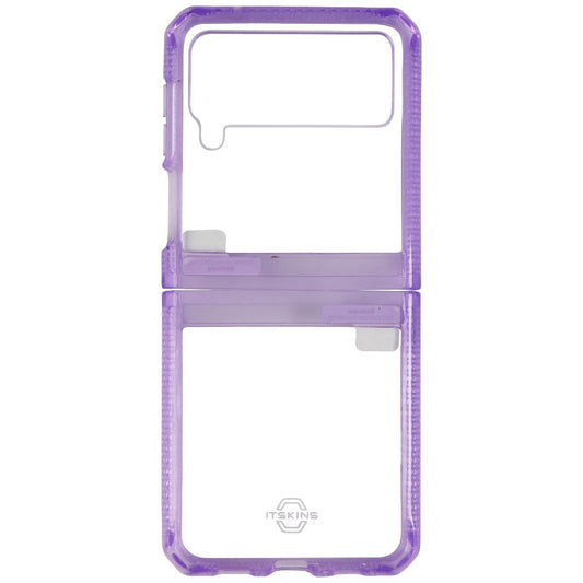 ITSKINS Hybrid Clear Phone Case for Galaxy Z Flip3 5G - Lavender & Transparent Cell Phone - Cases, Covers & Skins ITSKINS - Simple Cell Bulk Wholesale Pricing - USA Seller