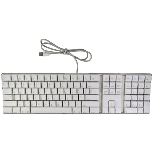 Apple Original (A1048) Wired USB Keyboard for Mac - White Keyboards/Mice - Keyboards & Keypads Apple    - Simple Cell Bulk Wholesale Pricing - USA Seller