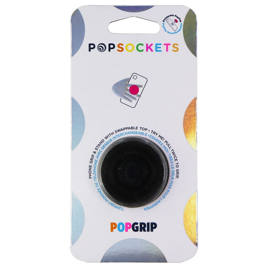 PopSockets Swappable PopGrip Expanding Stand and Grip - Translucent Black Smoke Cell Phone - Mounts & Holders PopSockets    - Simple Cell Bulk Wholesale Pricing - USA Seller