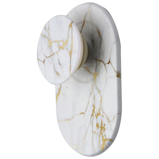 PopSockets MagSafe Swappable PopGrip and Stand - Gold Lutz Marble Cell Phone - Mounts & Holders PopSockets    - Simple Cell Bulk Wholesale Pricing - USA Seller