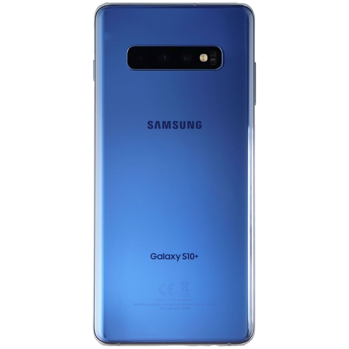 Samsung Galaxy S10+ (6.4-in) Smartphone (SM-G975U) Unlocked - 128GB/Prism Blue Cell Phones & Smartphones Samsung    - Simple Cell Bulk Wholesale Pricing - USA Seller