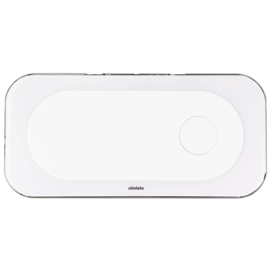 ubiolabs 10-Watt Wireless Fast Charging Pad (WCB123) for Qi Devices - White Cell Phone - Chargers & Cradles ubiolabs - Simple Cell Bulk Wholesale Pricing - USA Seller