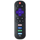 TCL Remote with Netflix/Disney/Hulu/Sling Keys for TCL TVs - Black TV, Video & Audio Accessories - Remote Controls TCL - Simple Cell Bulk Wholesale Pricing - USA Seller