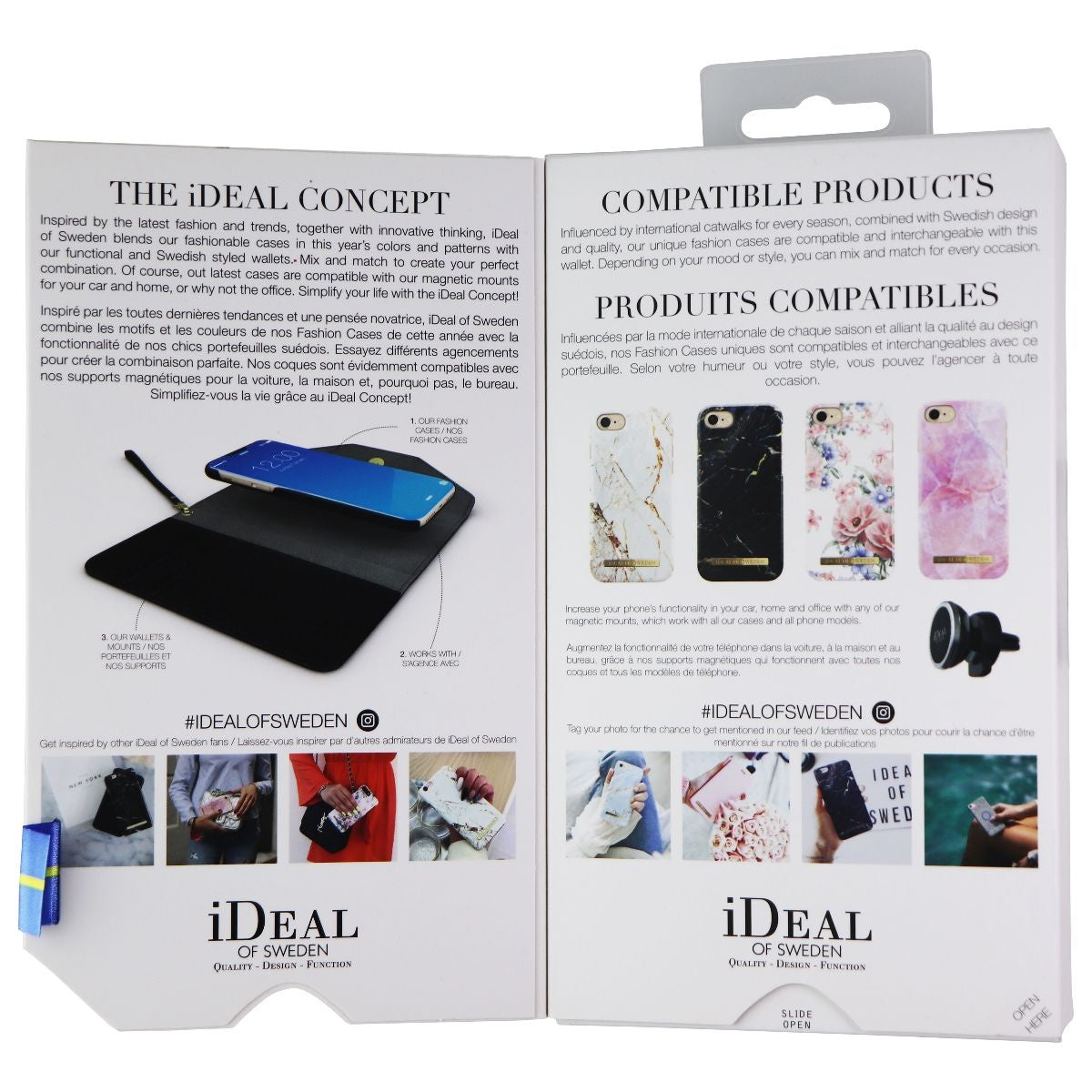 iDeal of Sweden Mayfair Clutch Wallet Case for Apple iPhone Xs/X - Black Cell Phone - Cases, Covers & Skins iDeal of Sweden    - Simple Cell Bulk Wholesale Pricing - USA Seller