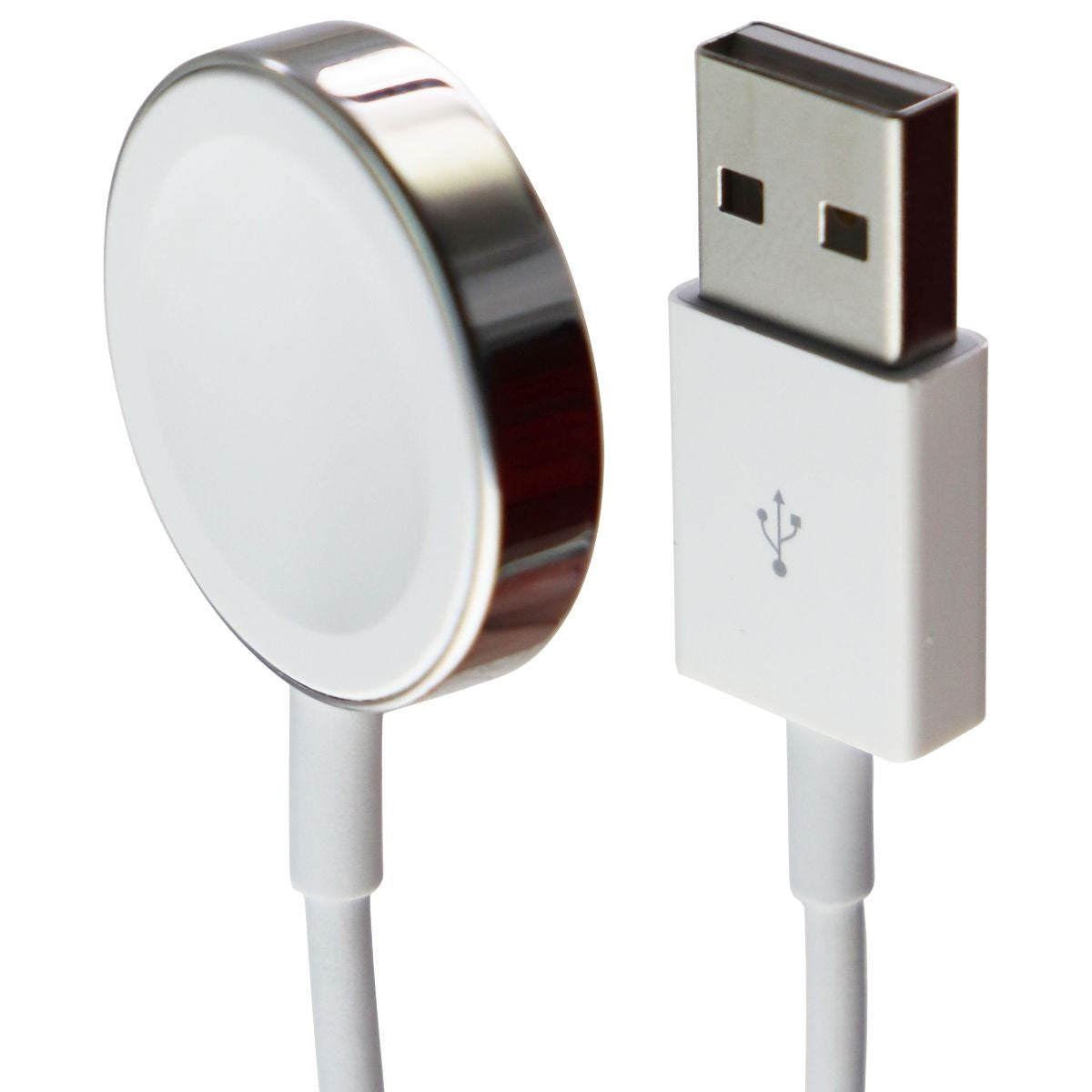 Apple Watch Magnetic USB Charging Cable (2m/6-Foot) - White (A2255) Cell Phone - Chargers & Cradles Apple - Simple Cell Bulk Wholesale Pricing - USA Seller