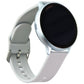 Samsung Galaxy Watch Active2 (44mm) GPS + Bluetooth - Cloud Silver (SM-R820) Smart Watches Samsung - Simple Cell Bulk Wholesale Pricing - USA Seller