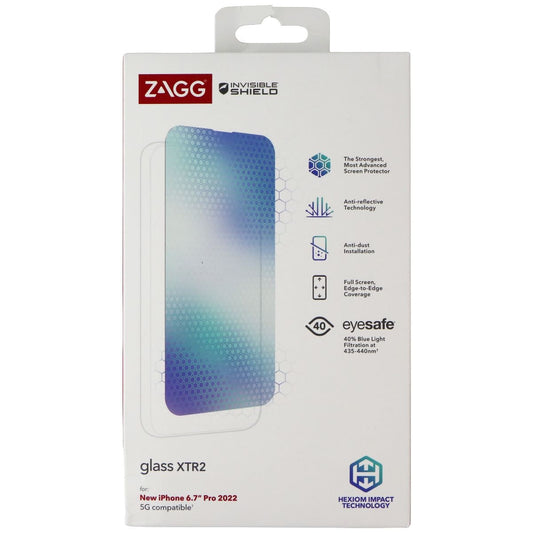 ZAGG InvisibleShield (Glass XTR2) Protector for iPhone 14 Pro Max Cell Phone - Screen Protectors Zagg    - Simple Cell Bulk Wholesale Pricing - USA Seller