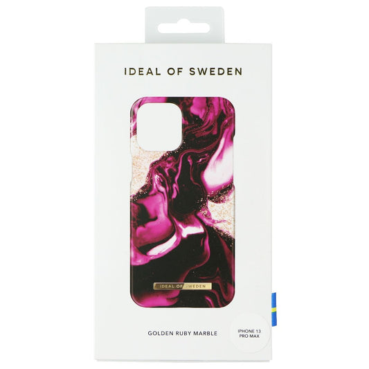 iDeal of Sweden Printed Case for iPhone 13 Pro Max - Golden Ruby Marble Cell Phone - Cases, Covers & Skins iDeal of Sweden    - Simple Cell Bulk Wholesale Pricing - USA Seller