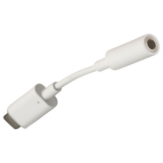 Google (G016A) USB-C to 3.5mm Headphone Adapter - White Cell Phone - Cables & Adapters Google - Simple Cell Bulk Wholesale Pricing - USA Seller