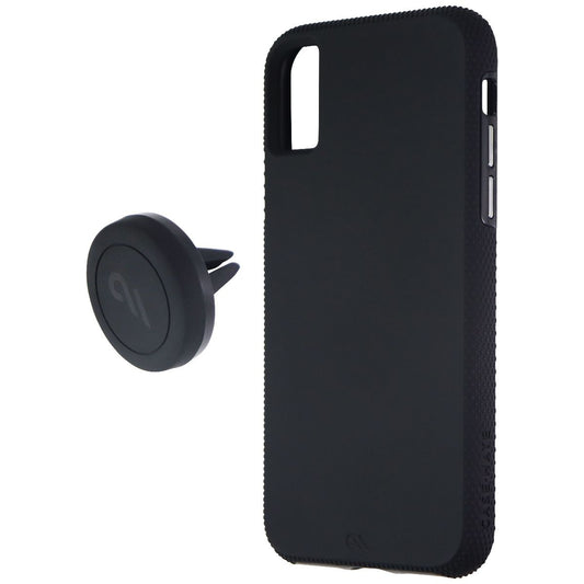 Case-Mate Tough Hard Case + Magnetic Car Mount for Apple iPhone Xs/X - Black Cell Phone - Cases, Covers & Skins Case-Mate    - Simple Cell Bulk Wholesale Pricing - USA Seller