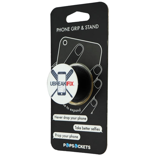PopSockets Phone Grip with Expanding Kickstand - UBREAKIFIX Logo Cell Phone - Mounts & Holders PopSockets - Simple Cell Bulk Wholesale Pricing - USA Seller