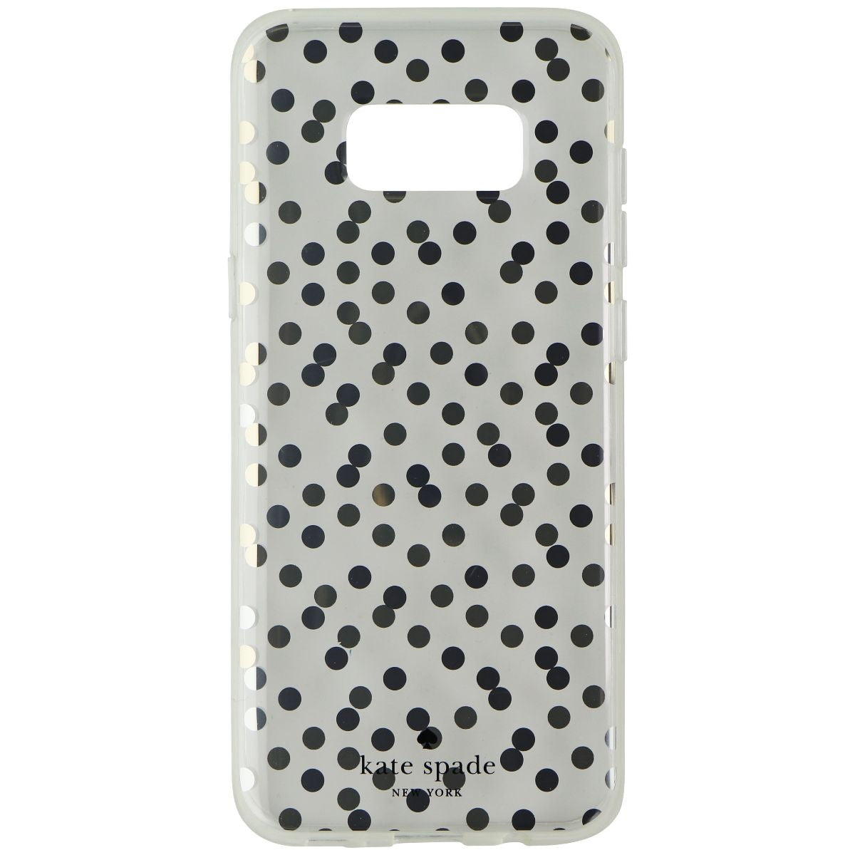 Kate Spade Hardshell Case for Galaxy S8 Plus - Confetti Dot Clear/Gold/Silver Cell Phone - Cases, Covers & Skins Kate Spade New York    - Simple Cell Bulk Wholesale Pricing - USA Seller