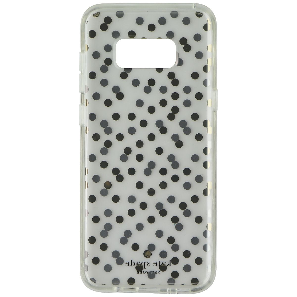 Kate Spade Hardshell Case for Galaxy S8 Plus - Confetti Dot Clear/Gold/Silver Cell Phone - Cases, Covers & Skins Kate Spade New York    - Simple Cell Bulk Wholesale Pricing - USA Seller