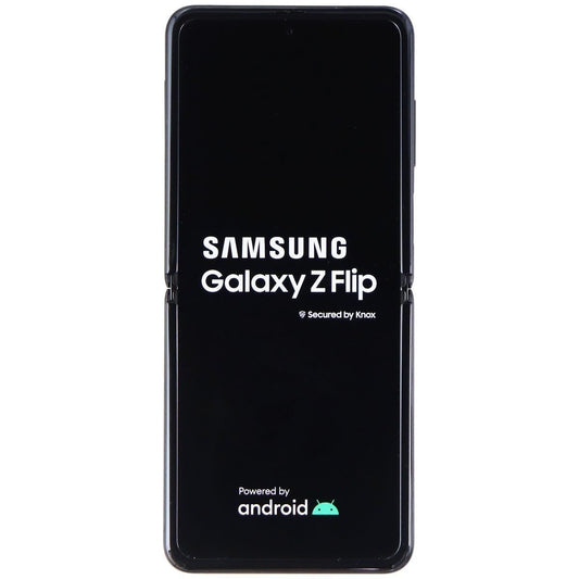 Samsung Galaxy Z Flip (6.7-inch) SM-F700U (UNLOCKED) - 256GB / Mirror Black Cell Phones & Smartphones Samsung    - Simple Cell Bulk Wholesale Pricing - USA Seller