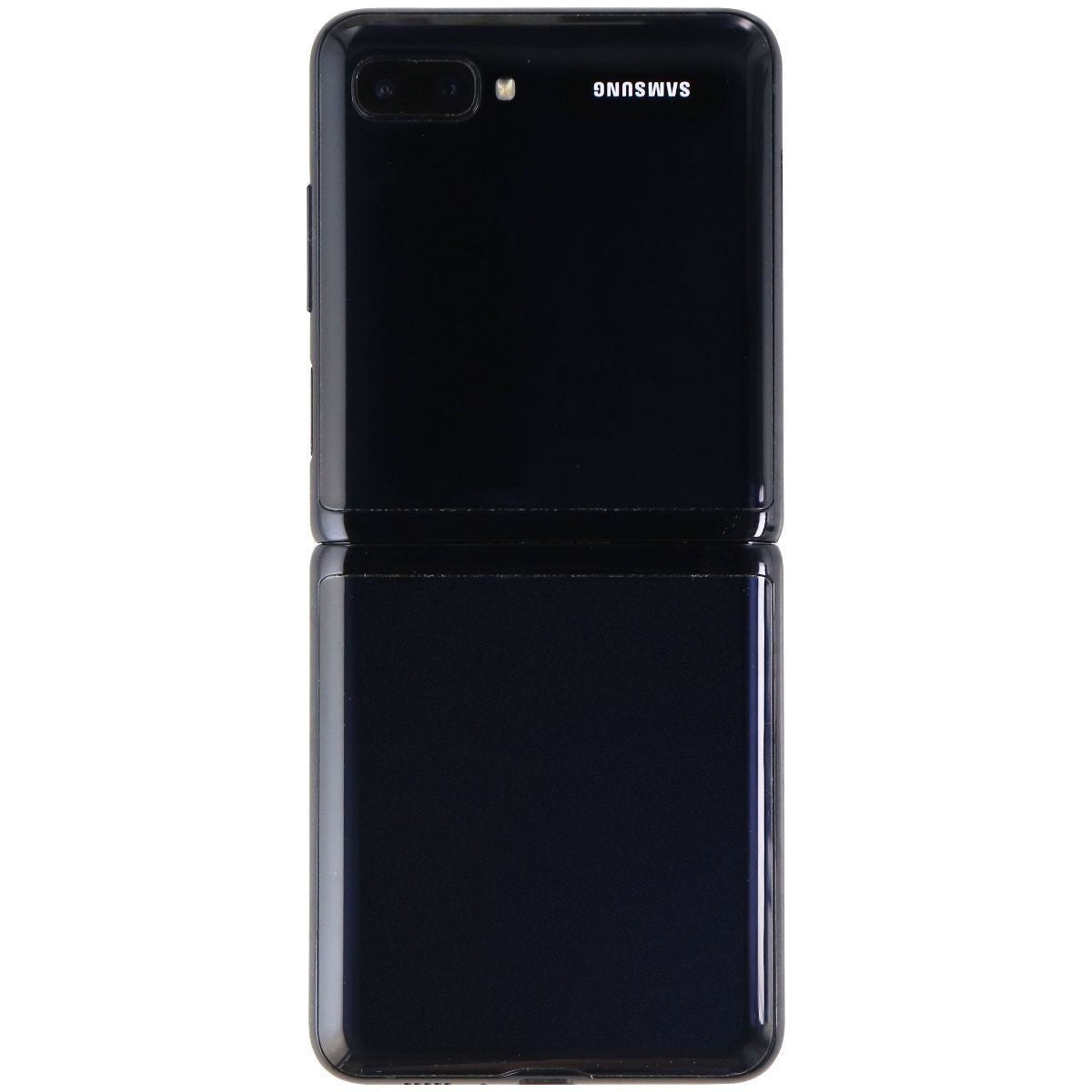 Samsung Galaxy Z Flip (6.7-inch) SM-F700U1 (UNLOCKED) - 256GB / Mirror Black Cell Phones & Smartphones Samsung    - Simple Cell Bulk Wholesale Pricing - USA Seller