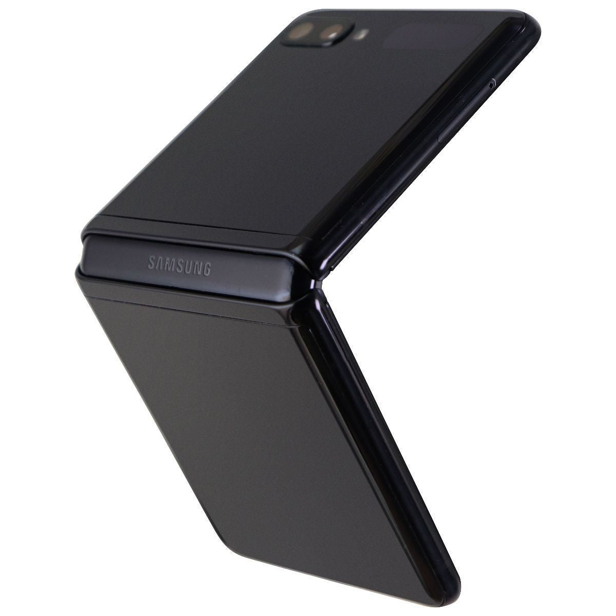 Samsung Galaxy Z Flip (6.7-inch) SM-F700U1 (UNLOCKED) - 256GB / Mirror Black Cell Phones & Smartphones Samsung    - Simple Cell Bulk Wholesale Pricing - USA Seller