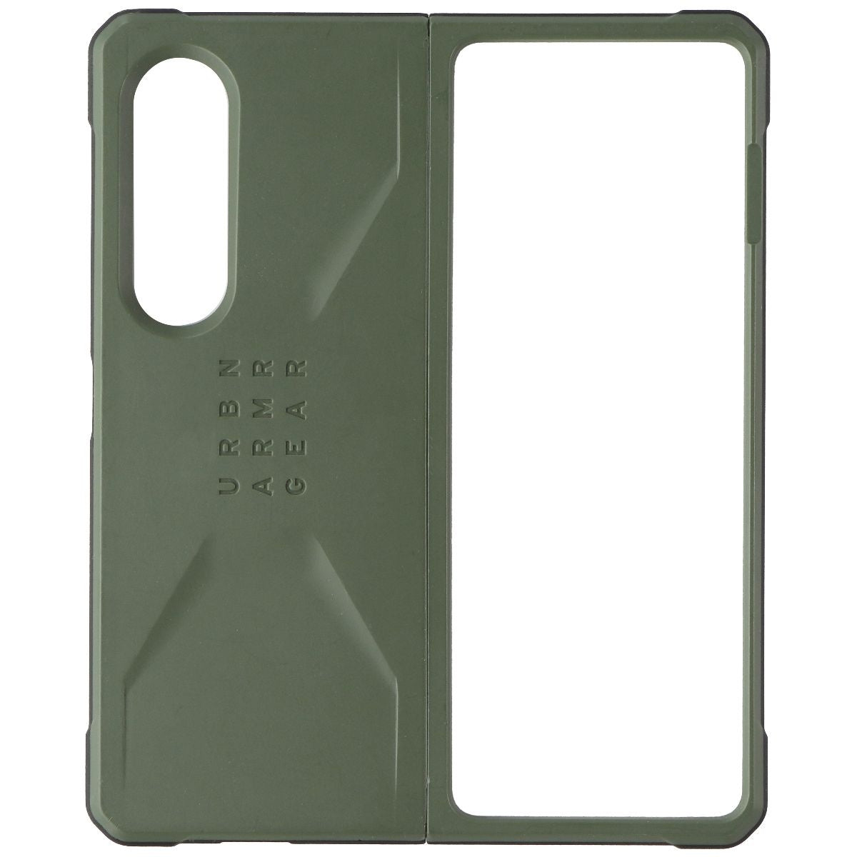 Urban Armor Gear Civilian Series Case for Samsung Galaxy Z Fold3 5G - Olive Cell Phone - Cases, Covers & Skins Urban Armor Gear    - Simple Cell Bulk Wholesale Pricing - USA Seller