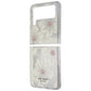 Kate Spade Protective Hardshell Case for Galaxy Z Flip3 5G - Hollyhock/Clear Cell Phone - Cases, Covers & Skins Kate Spade - Simple Cell Bulk Wholesale Pricing - USA Seller