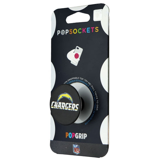 PopSockets PopGrip with Swappable Top for Phones - Los Angeles Chargers Cell Phone - Mounts & Holders PopSockets - Simple Cell Bulk Wholesale Pricing - USA Seller