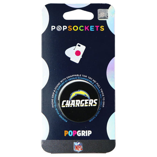 PopSockets PopGrip with Swappable Top for Phones - Los Angeles Chargers Cell Phone - Mounts & Holders PopSockets - Simple Cell Bulk Wholesale Pricing - USA Seller