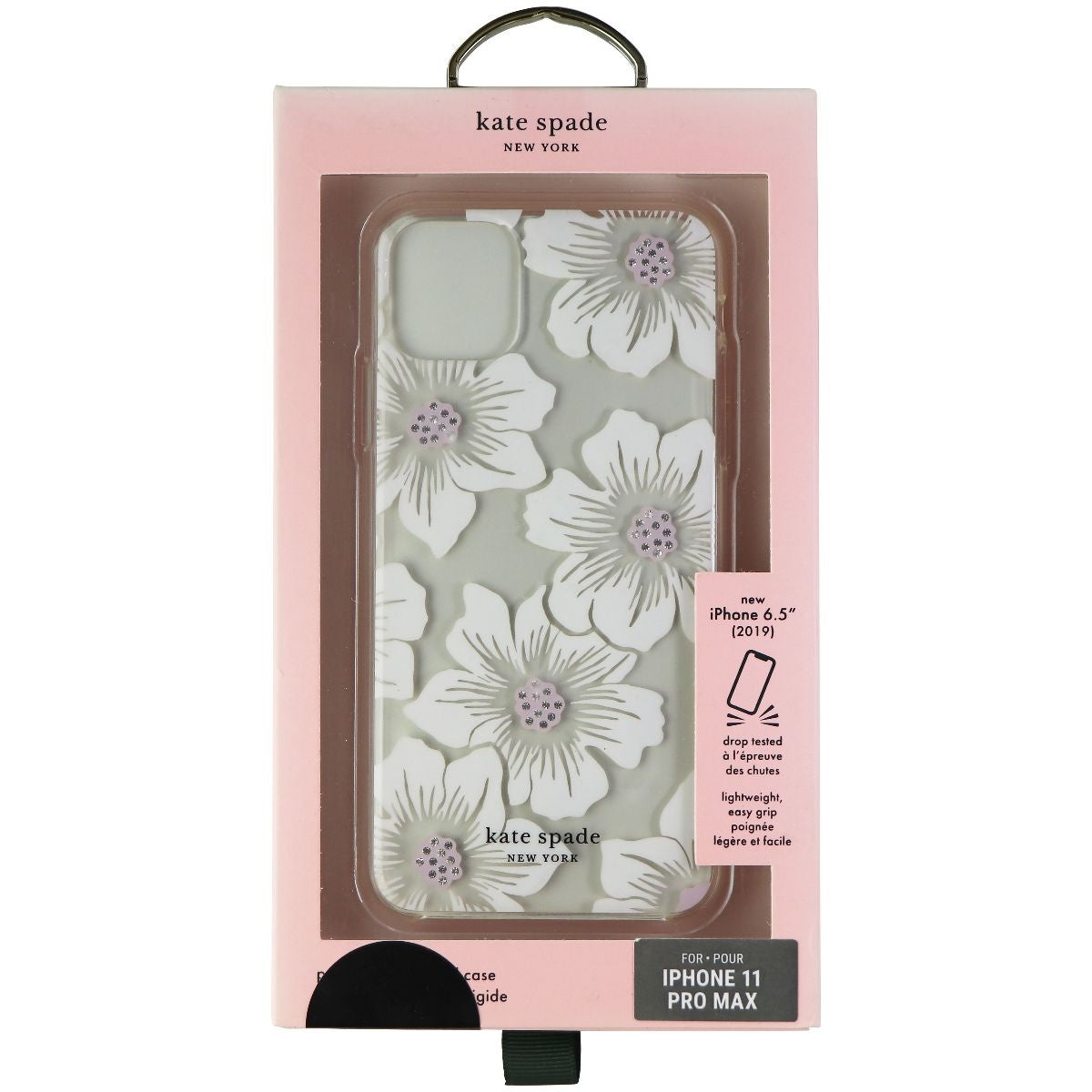 Kate Spade Protective Hardshell Case for iPhone 11 Pro Max (6.5) - Hollyhock Cell Phone - Cases, Covers & Skins Kate Spade New York - Simple Cell Bulk Wholesale Pricing - USA Seller