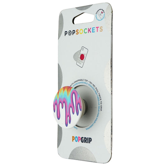 PopSockets PopGrip Expanding Stand and Grip with Swappable Top - Rainbow Melt Cell Phone - Mounts & Holders PopSockets - Simple Cell Bulk Wholesale Pricing - USA Seller