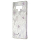Kate Spade Hardshell Case for Samsung Galaxy Note9 - Clear/Hollyhock Floral/Gems Cell Phone - Cases, Covers & Skins Kate Spade - Simple Cell Bulk Wholesale Pricing - USA Seller