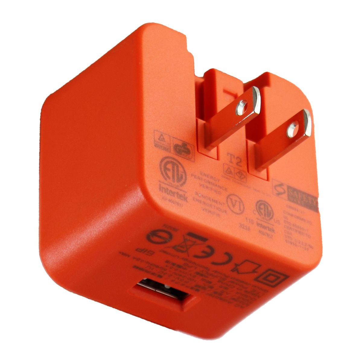 JBL (5V/2.3A) AC Adapter USB Wall Charger Travel Adapter - Orange Cell Phone - Chargers & Cradles JBL - Simple Cell Bulk Wholesale Pricing - USA Seller