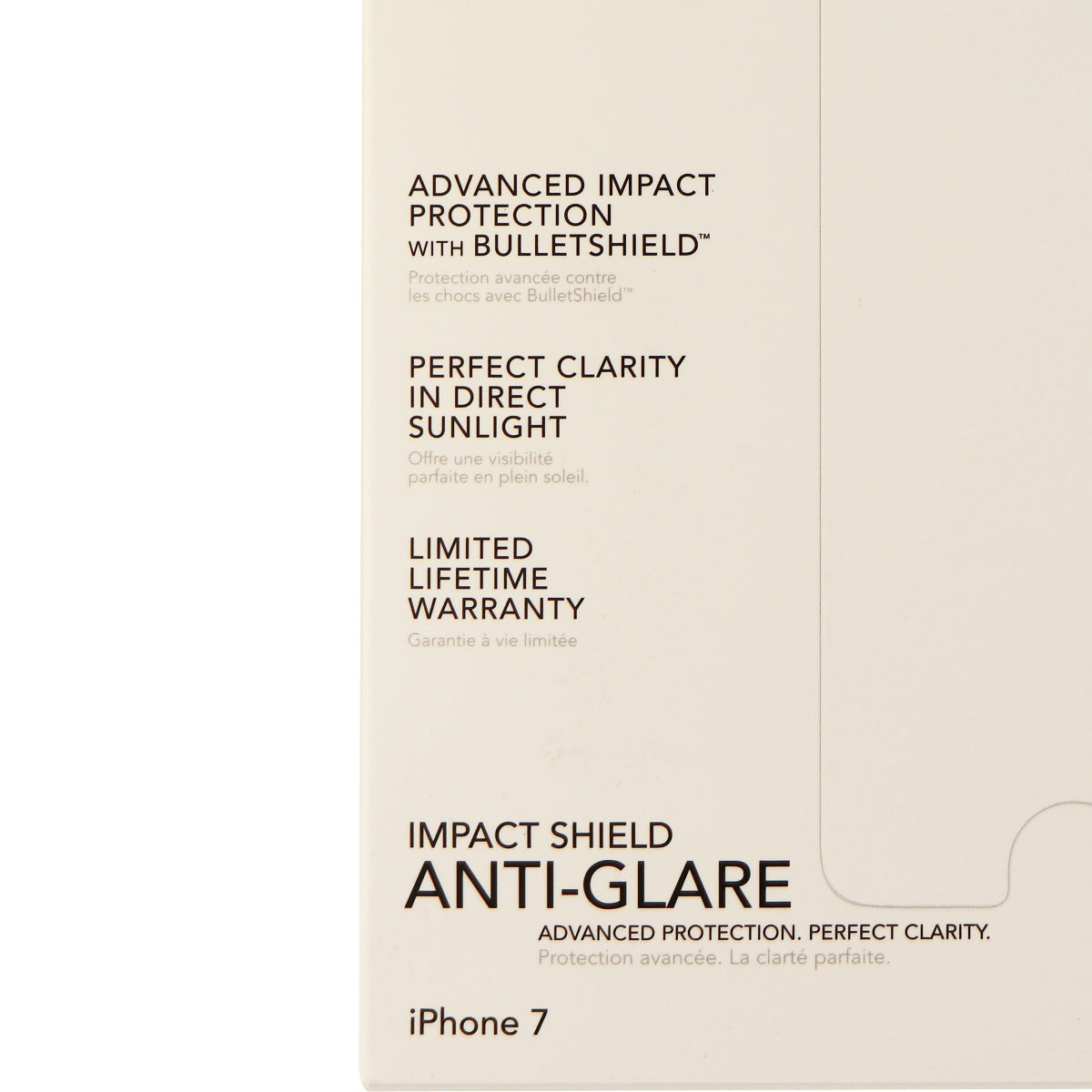 Tech21 Impact Shield with Anti-Glare Screen Protector for iPhone 7 - Clear Cell Phone - Screen Protectors Tech21    - Simple Cell Bulk Wholesale Pricing - USA Seller