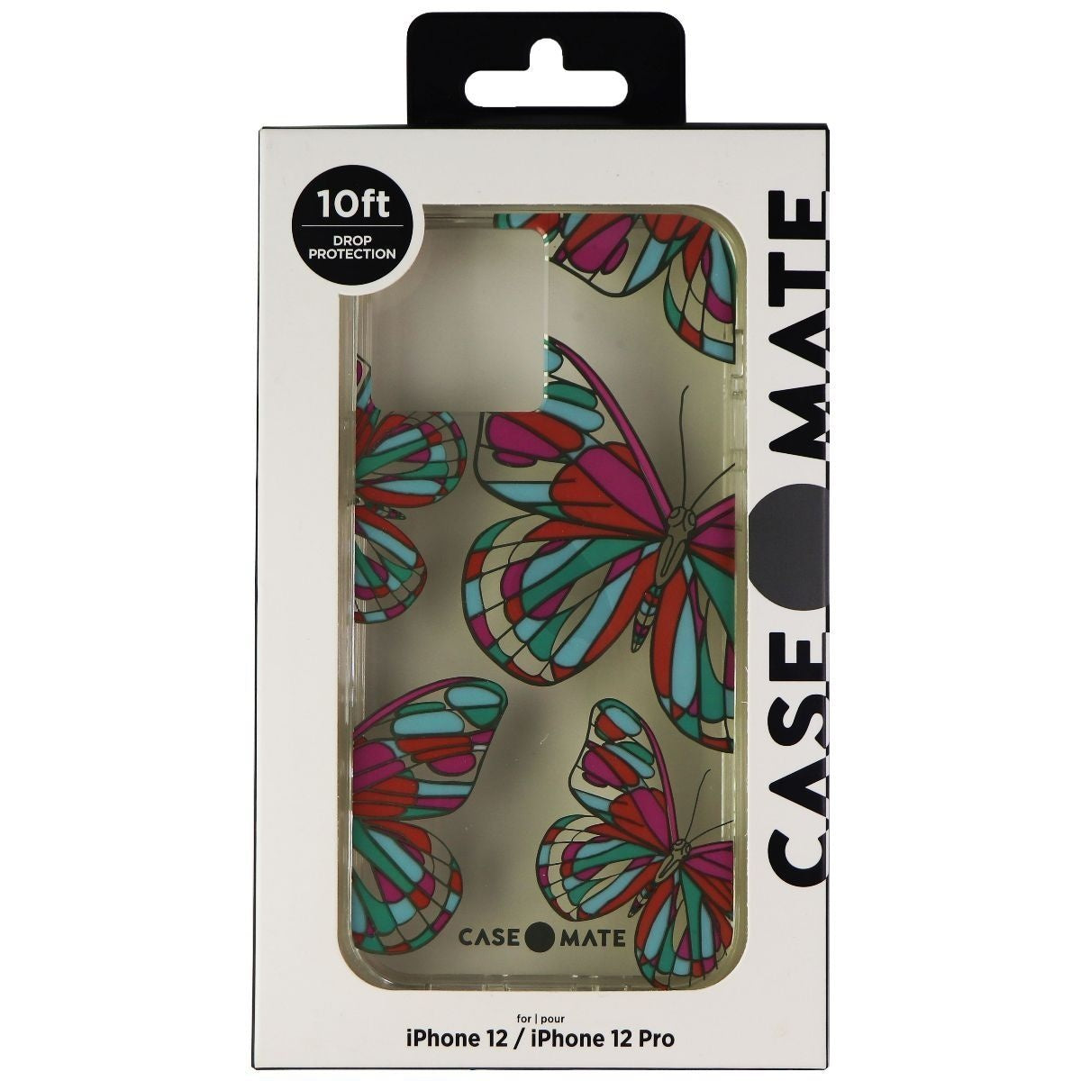 Case-Mate Prints Series Case for Apple iPhone 12 / iPhone 12 Pro - Butterflies Cell Phone - Cases, Covers & Skins Case-Mate    - Simple Cell Bulk Wholesale Pricing - USA Seller