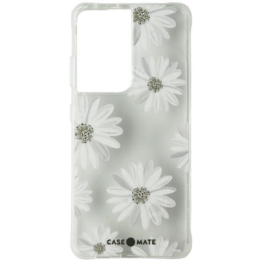 Case-Mate Prints Series Case for Samsung Galaxy S21 Ultra 5G - Glitter Daisies Cell Phone - Cases, Covers & Skins Case-Mate    - Simple Cell Bulk Wholesale Pricing - USA Seller