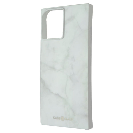 Case-Mate BLOX Series Rectangular Case for iPhone 12 Pro Max - White Marble