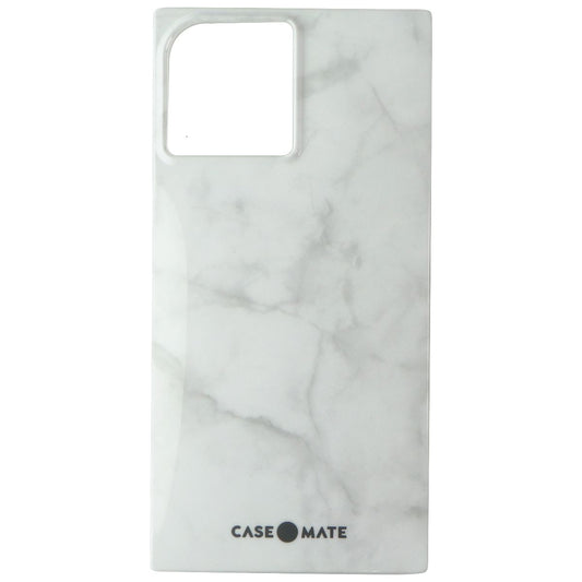 Case-Mate BLOX Series Rectangular Case for iPhone 12 Pro Max - White Marble
