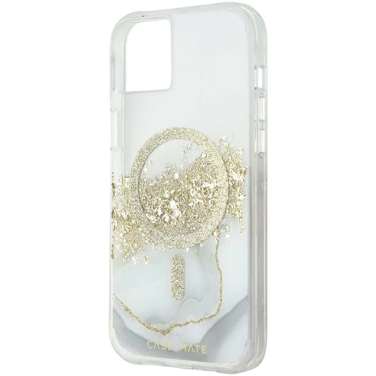 Case-Mate Karat Marble Case for MagSafe for iPhone 14 Plus - Clear/Gold/White Cell Phone - Cases, Covers & Skins Case-Mate - Simple Cell Bulk Wholesale Pricing - USA Seller